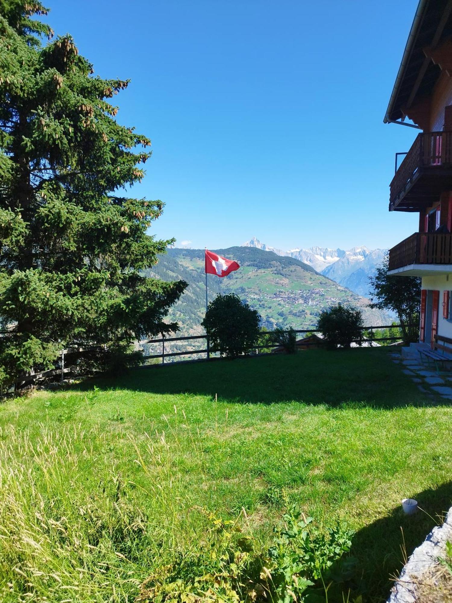 Apartment Mit Traumblick Im Haus Olympia Grächen Εξωτερικό φωτογραφία